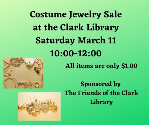 March Costume Jewelry Sale