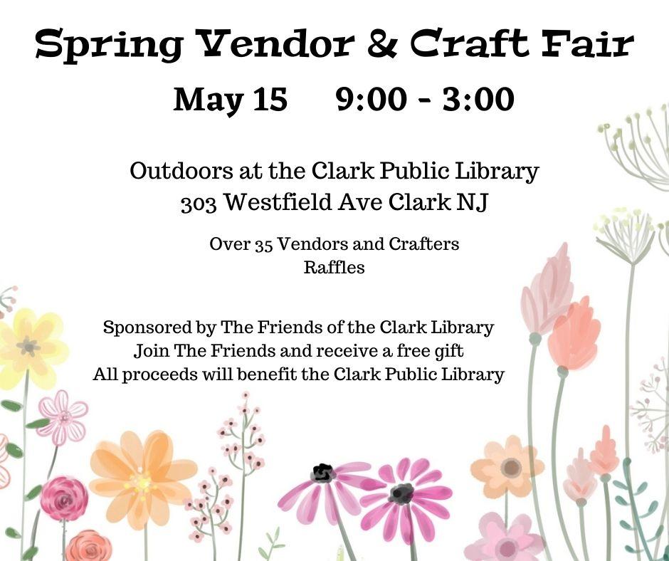 Friends of the Library Vendor & Craft Sale