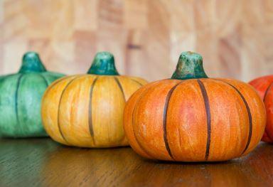 ceramic pumpkin