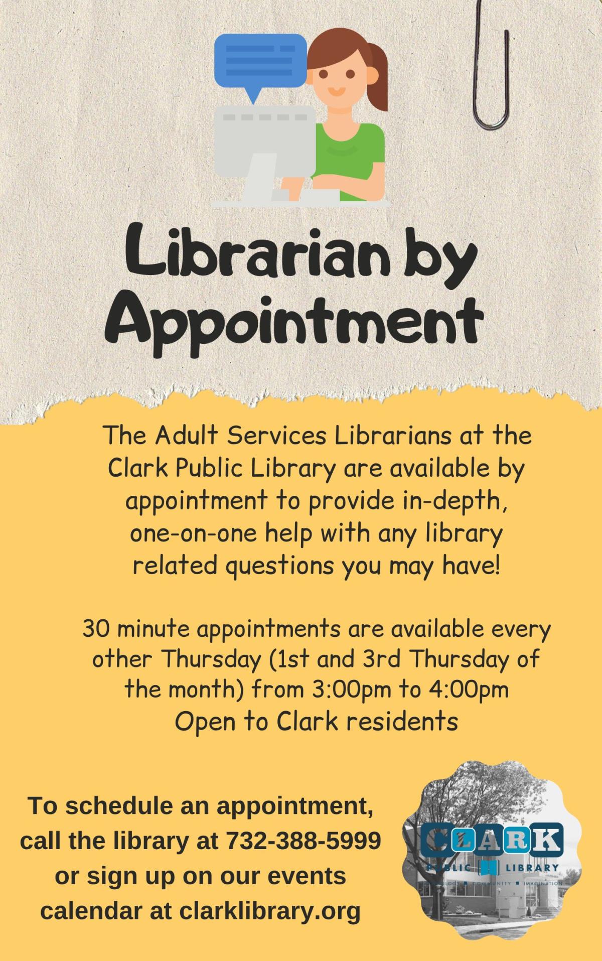 Librarian By Appointment