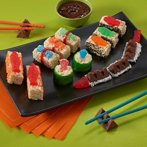 candy sushi